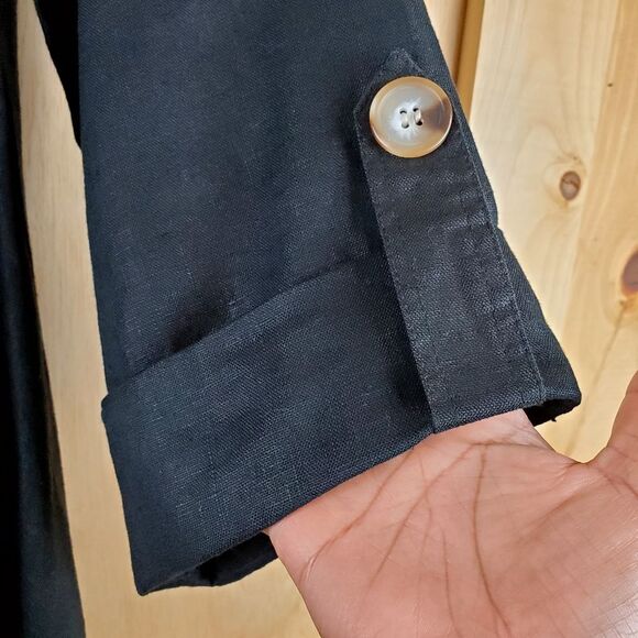 FOR CYNTHIA Linen Top - Picture 7 of 9